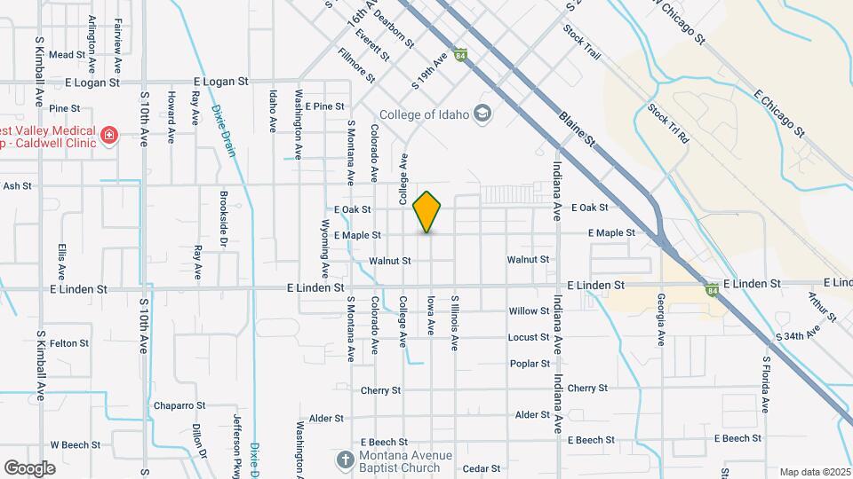 2304 Iowa Ave Map and Location Details