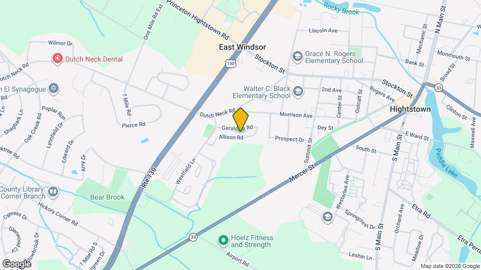 26 Allison Rd Map and Location Details