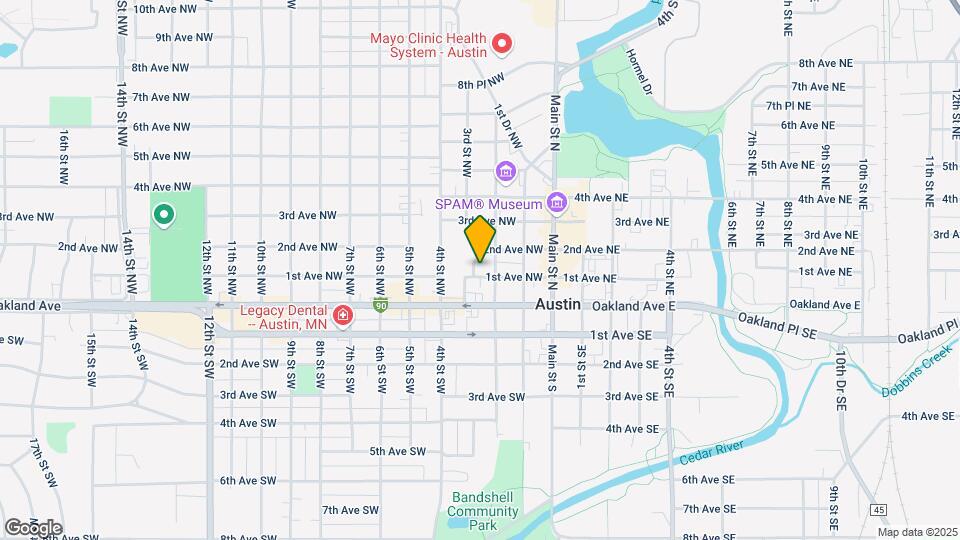 304 1st Ave NW, Unit 101 Map and Location Details