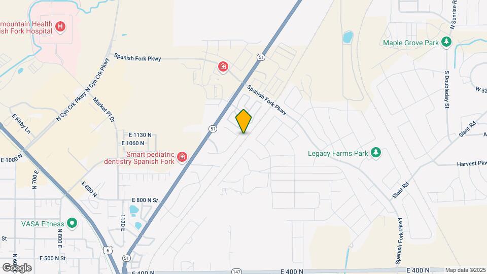 1698 E Ridgefield Rd Map and Location Details