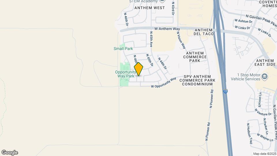 41915 N 46th Dr Map and Location Details