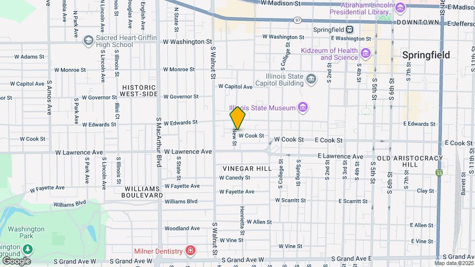 525 W Cook St Map and Location Details