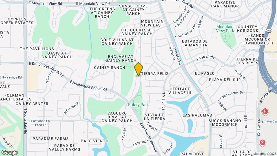 7878 E Gainey Ranch Rd Map and Location Details