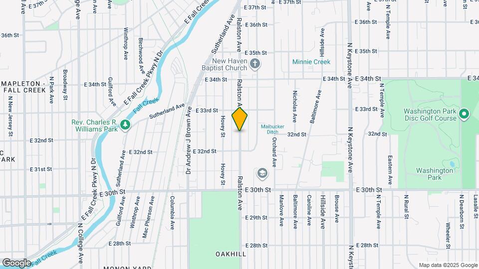 3238 Ralston Ave Map and Location Details
