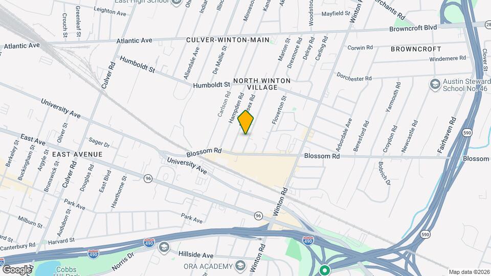 45 Marion St Map and Location Details