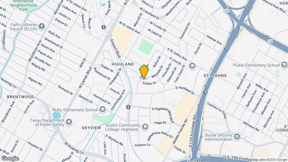 6704 Esther Dr Map and Location Details