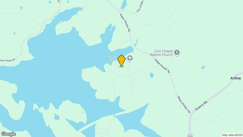 3314 Cove Point Dr Map and Location Details