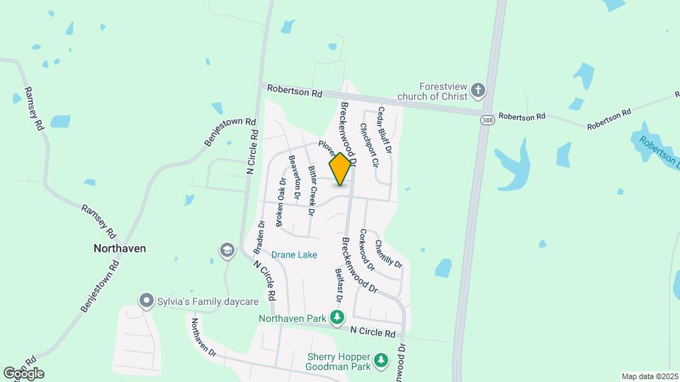 858 Brandywine Blvd Mapa y Detalles de la Ubicación