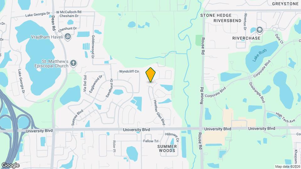 10725 Brice Ct Map and Location Details