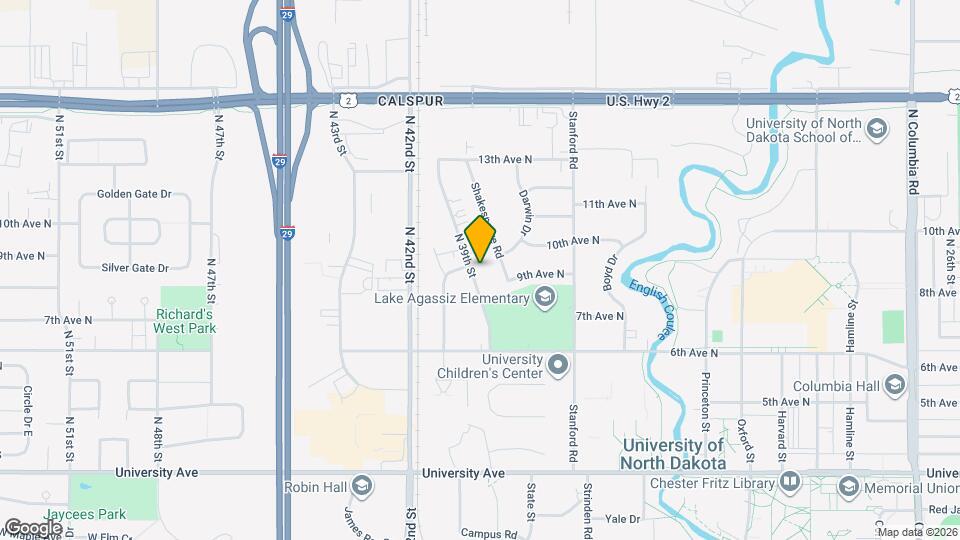 918 N 39th St Map and Location Details