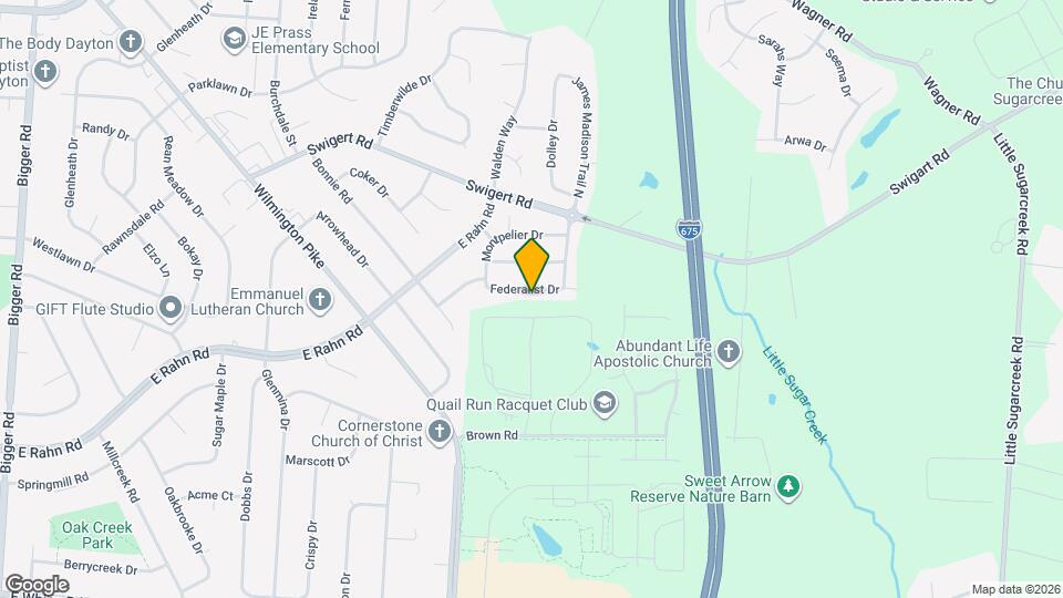 3300 Federalist Dr Map and Location Details