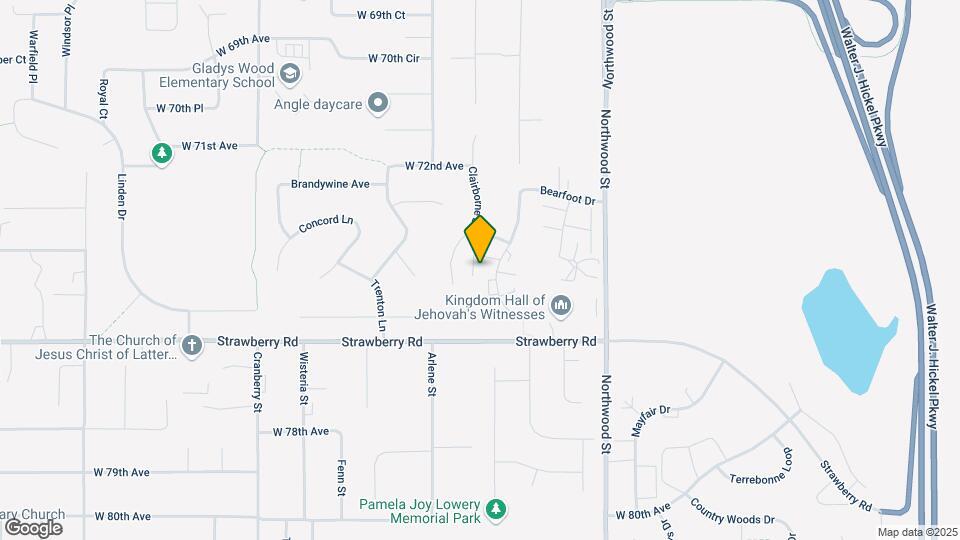 7340 Bearfoot Cir Map and Location Details