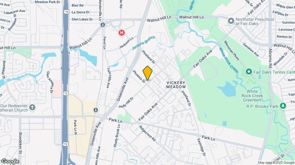 7215 Holly Hill Dr, Unit 101 Map and Location Details