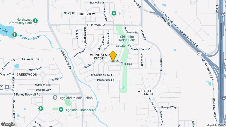 1413 Kingfisher Dr Map and Location Details