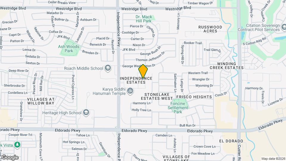 12463 Honeyflower Dr Map and Location Details