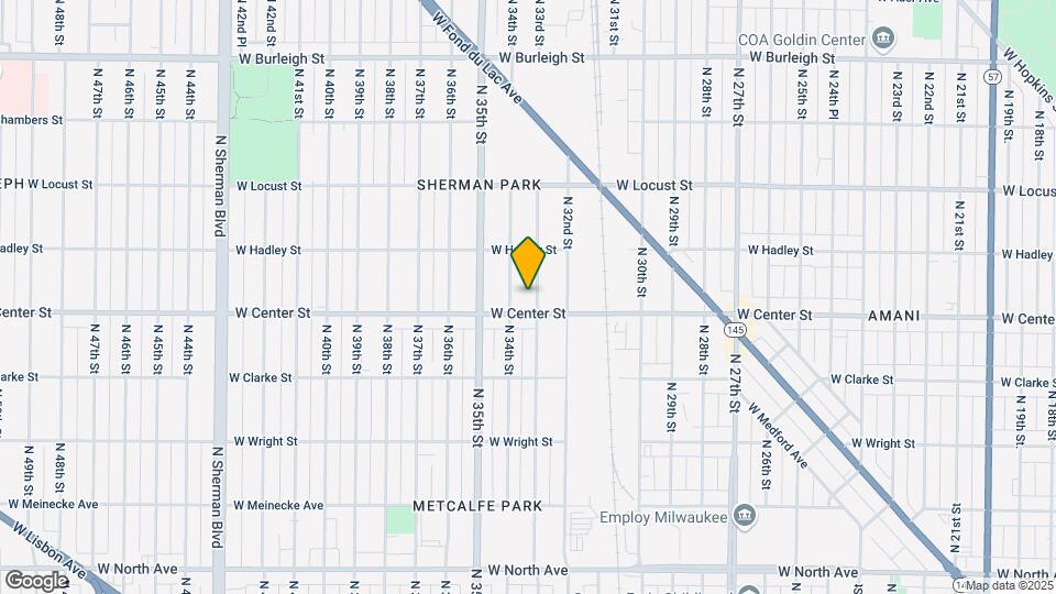 2719 N 33rd St Map and Location Details
