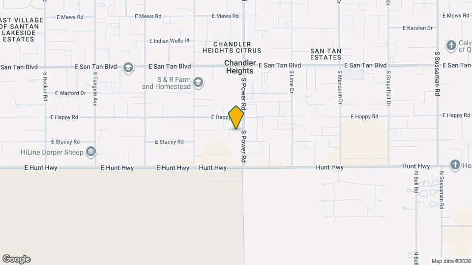 18333 E Sunnydale Dr Map and Location Details