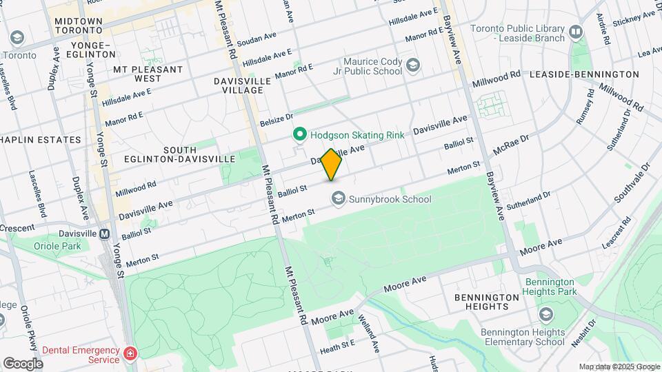 421-427 Balliol St Map and Location Details