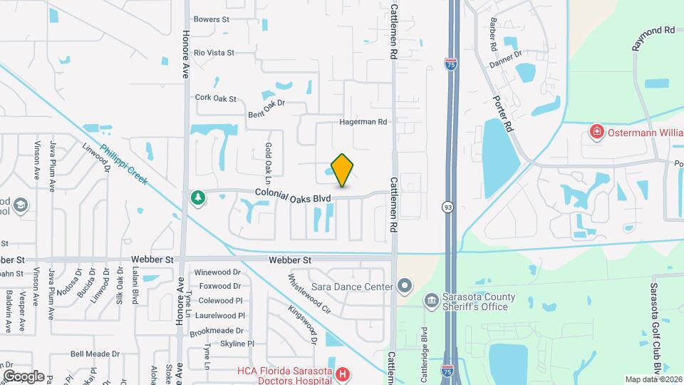 5749 Colonial Oaks Blvd Map and Location Details