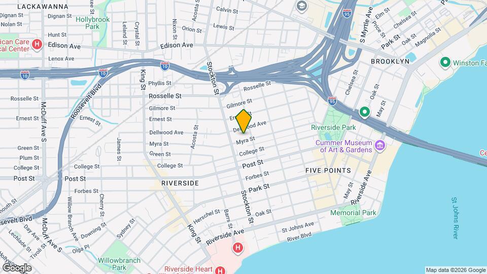 2325 Myra St Map and Location Details