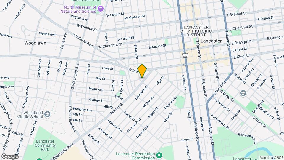469 Manor St Map and Location Details
