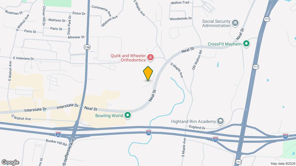 1359 Belfair St Map and Location Details