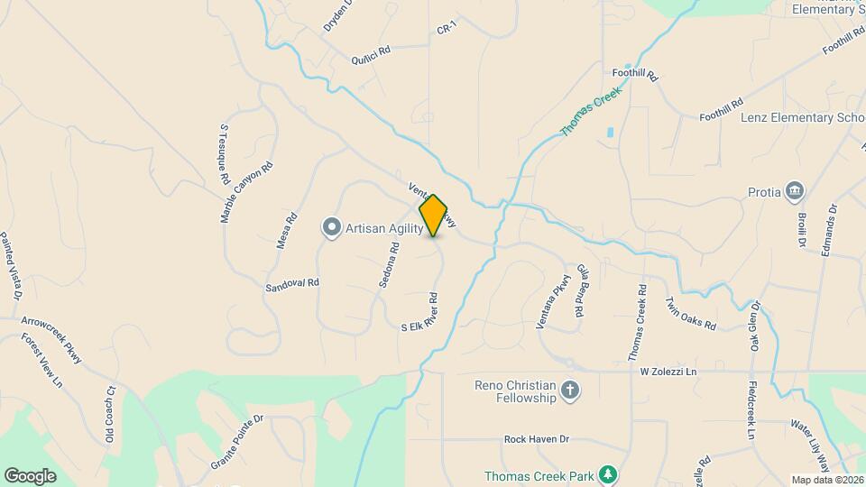 5265 N Elk River Rd Map and Location Details