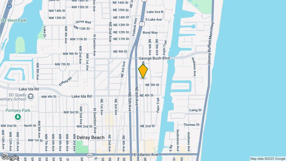514 NE 7th Ave Map and Location Details