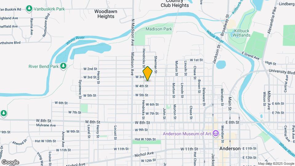 824 W 4th St Mapa y Detalles de la Ubicación
