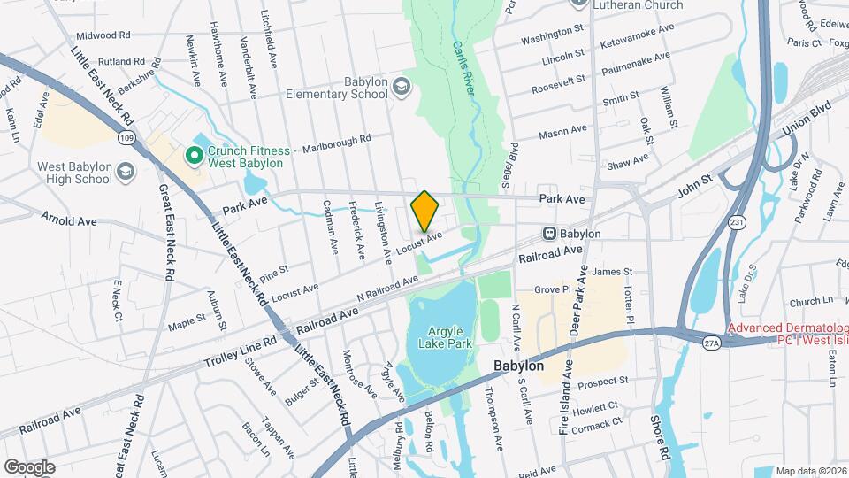 97 Locust Ave Map and Location Details