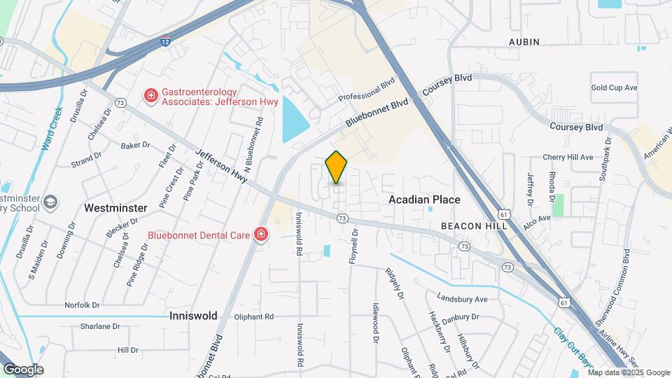 9853 Jefferson Hwy, Unit F27 Mapa y Detalles de la Ubicación