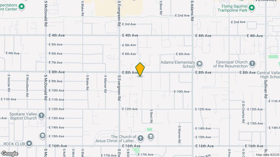 816 S Bannen Rd Map and Location Details