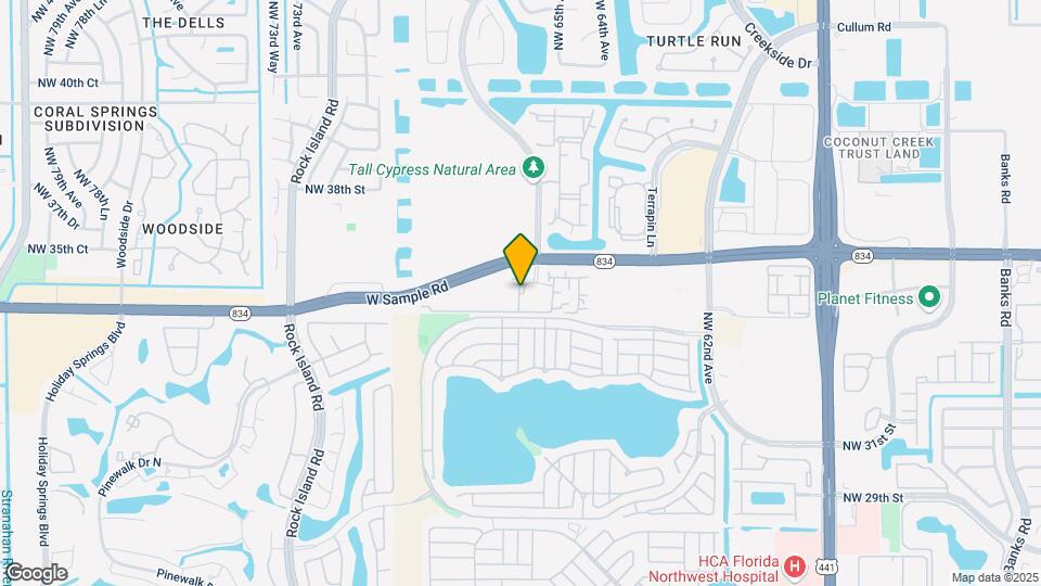 6660 W Sample Rd, Unit 6660 Map and Location Details