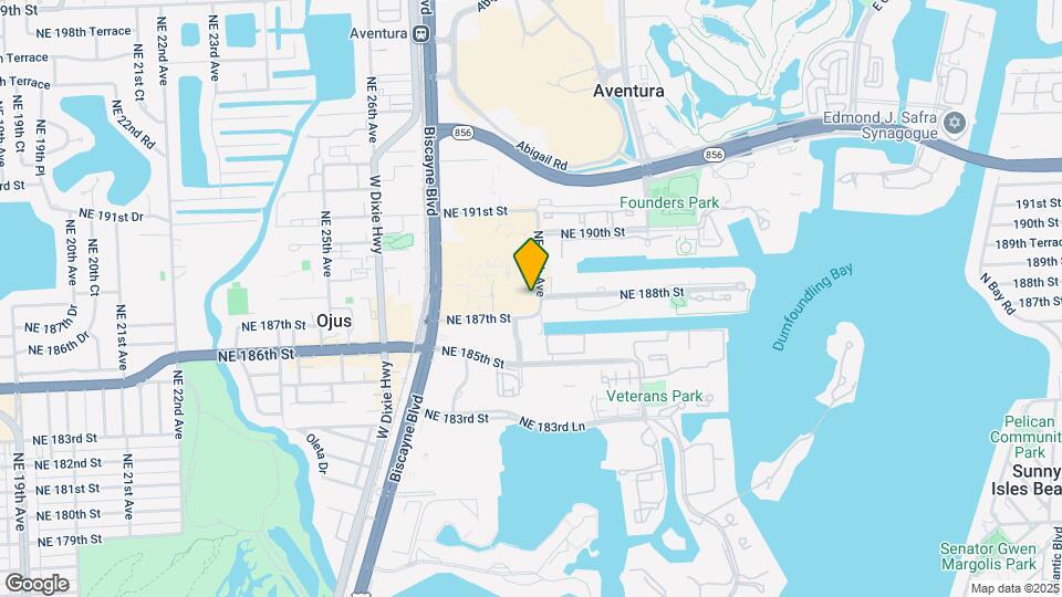 18800 NE 29th Ave, Unit ph25 Map and Location Details