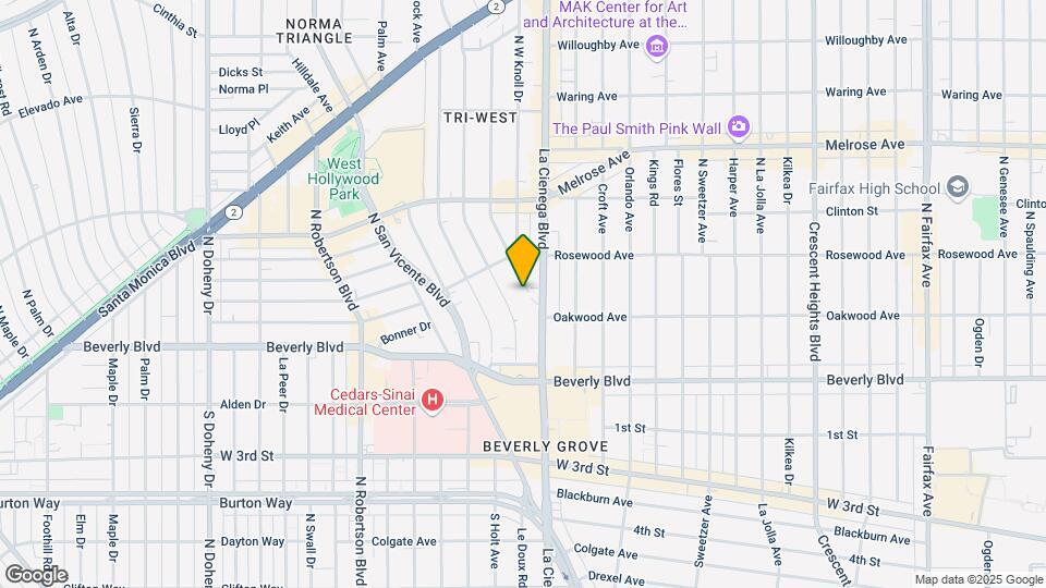 421 Westmount Dr Map and Location Details