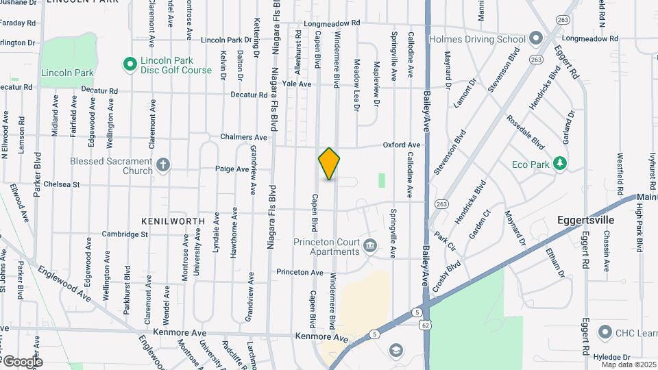 284 Windermere Blvd Map and Location Details