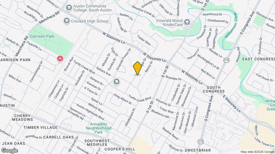 5907 Cougar Dr Map and Location Details