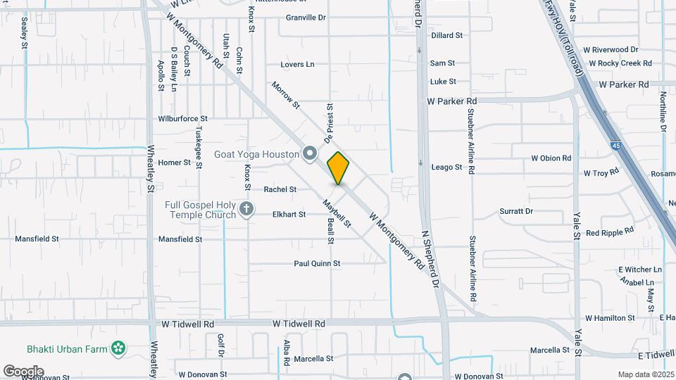 6502 W Montgomery Rd Map and Location Details
