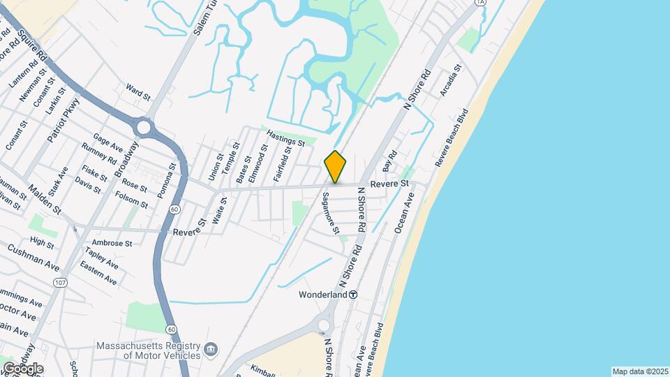 475 Revere St, Unit #1106A Mapa y Detalles de la Ubicación