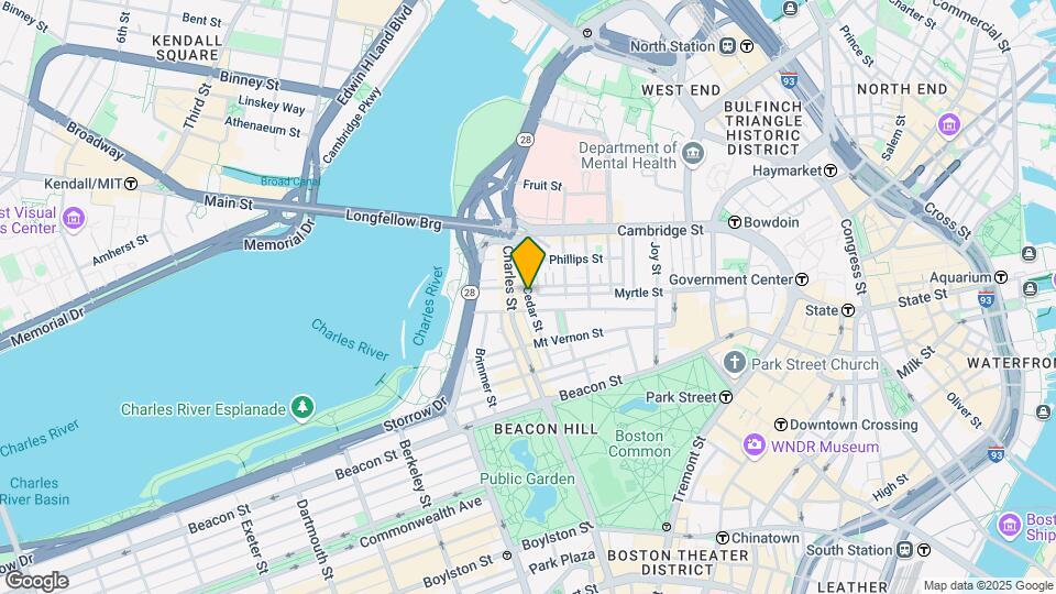 80 West Cedar St, Unit cedar st boston Map and Location Details