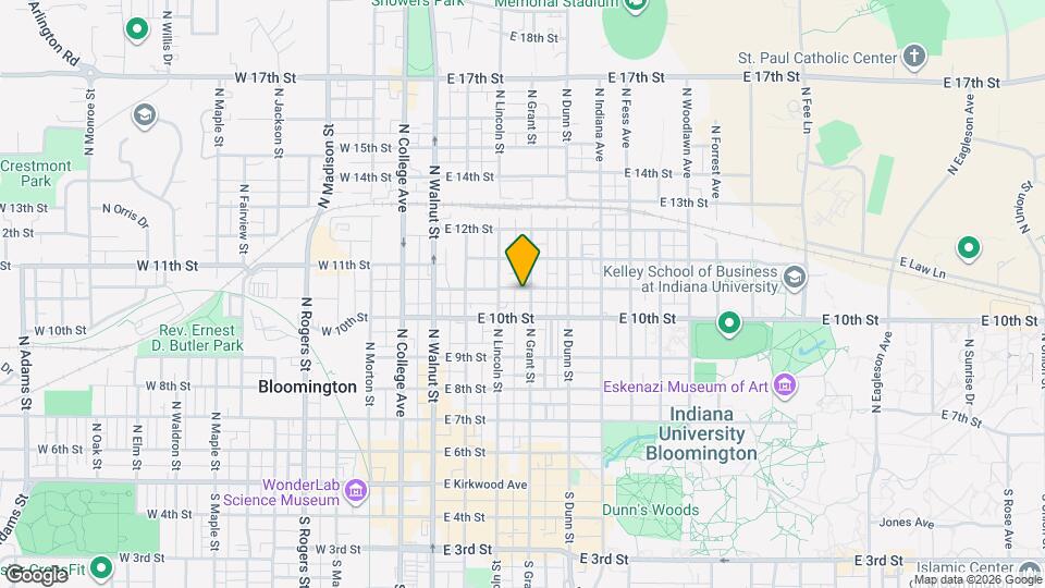 320 E Cottage Grove Ave Map and Location Details