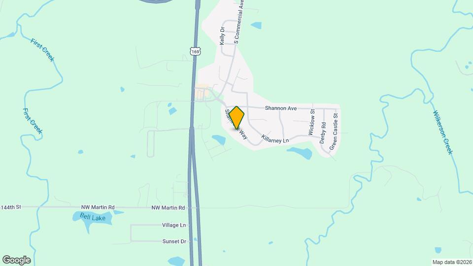 14620 Shamrock Way Map and Location Details