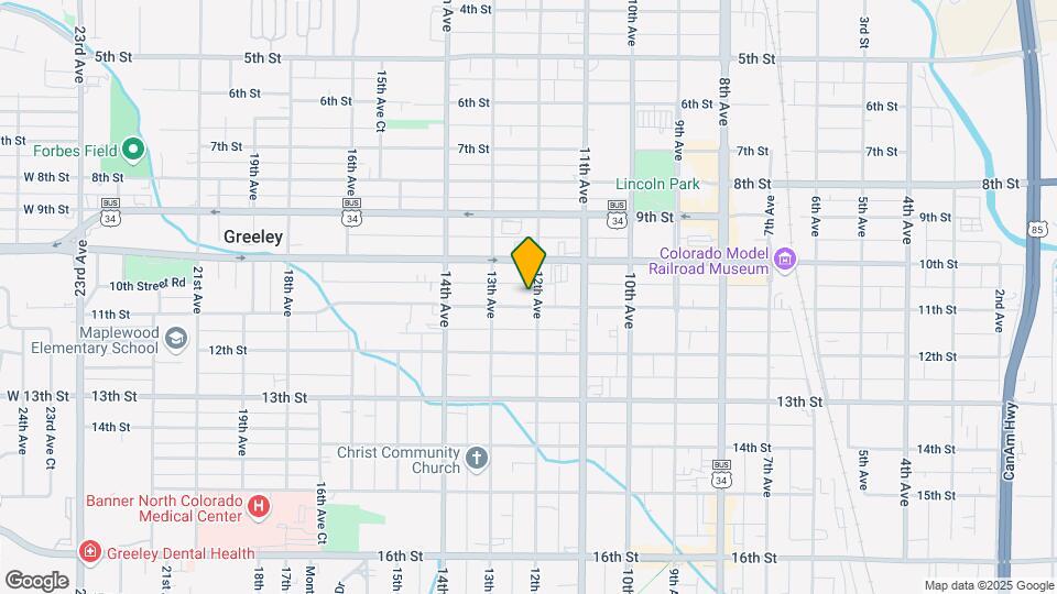 1203 11th St Map and Location Details