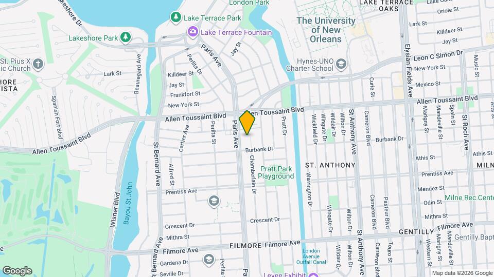 6034 Chamberlain Dr Mapa y Detalles de la Ubicación