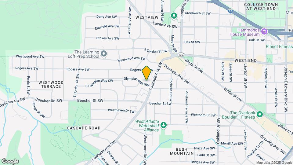 1519 Olympian Way SW Map and Location Details