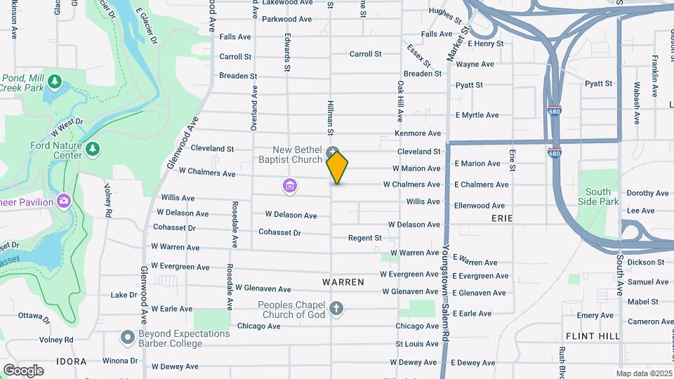 205 W Chalmers Ave Map and Location Details