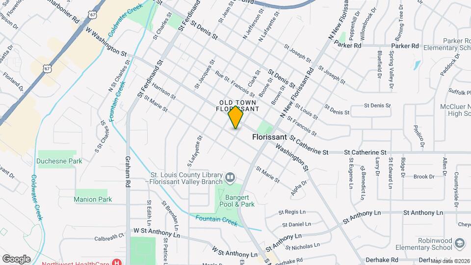 895 Harrison St Map and Location Details