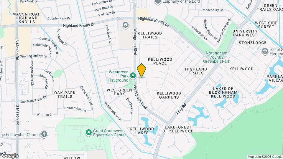 2303 Chelsea Ridge Ct Map and Location Details