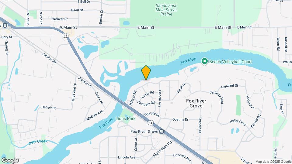 310 N River Rd Map and Location Details