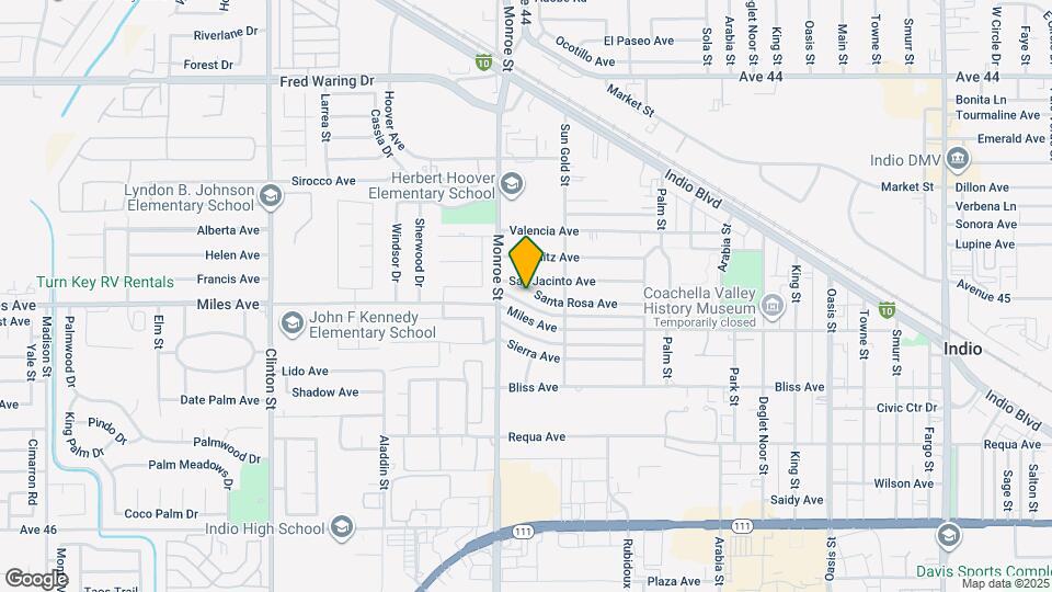 82077 Santa Rosa Ave Map and Location Details